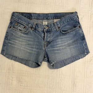 Vintage Lucky Jean Shorts sz 6 Button Fly